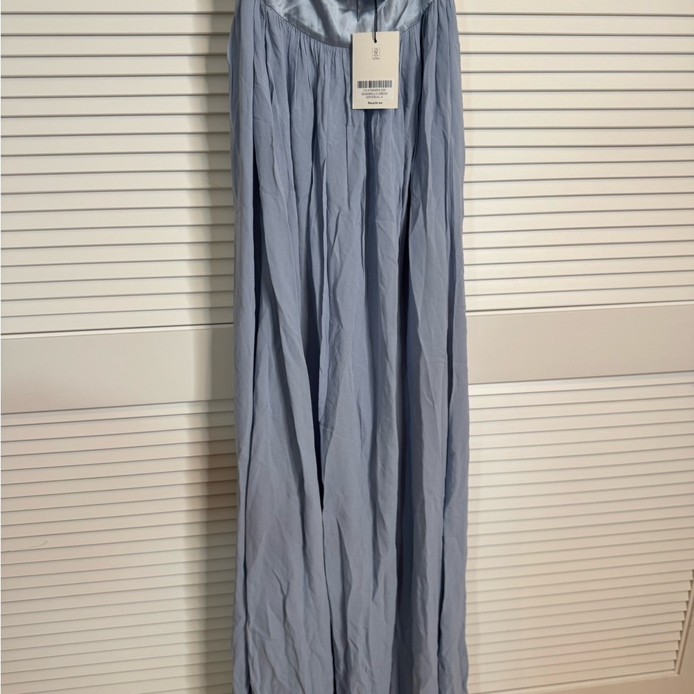 Reformation Maribelle Dress Retails Color Mineral Brand New - Picture 14 of 14